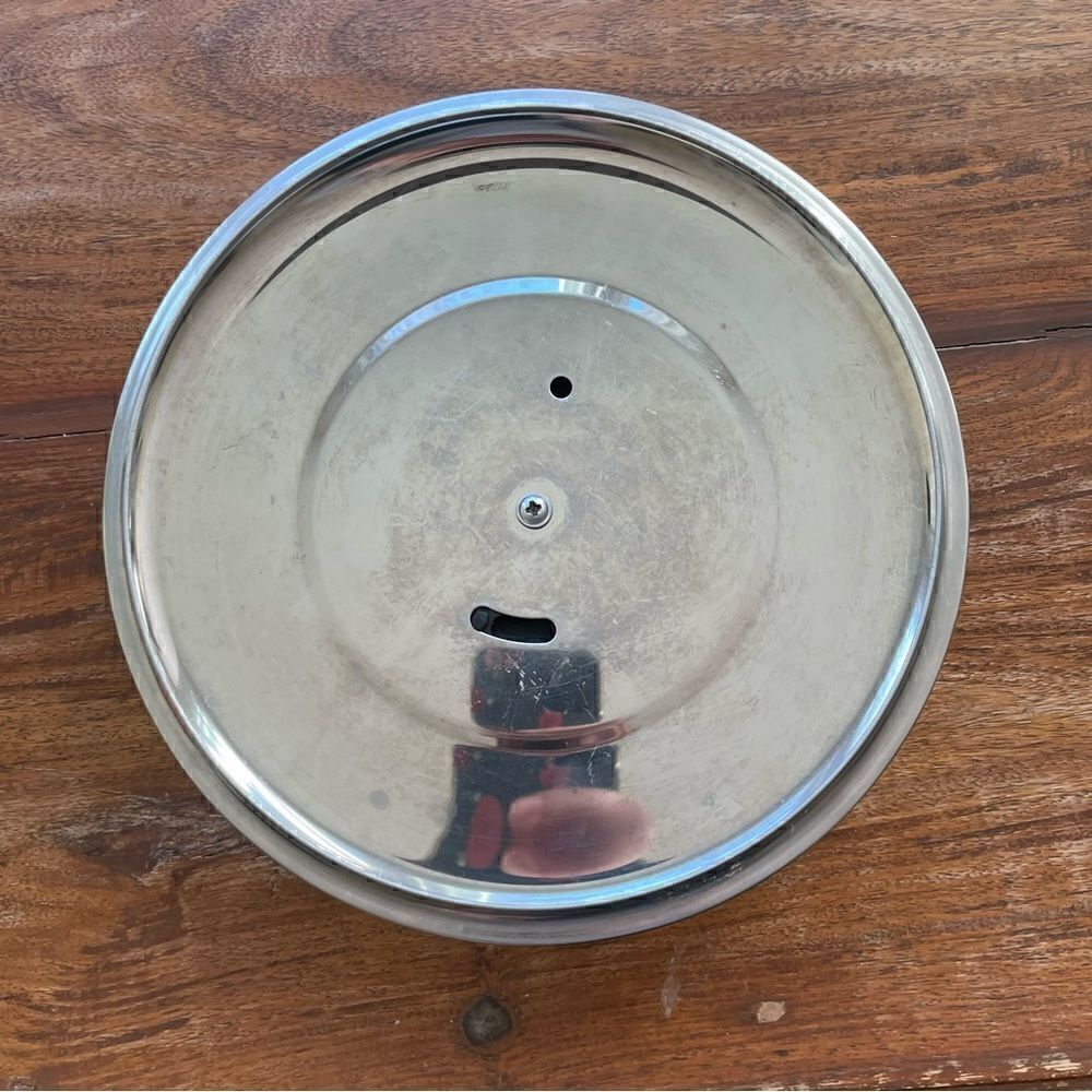 Metal Replacement Lid with Adjustable Steam Opening - Picture 5 of 10
